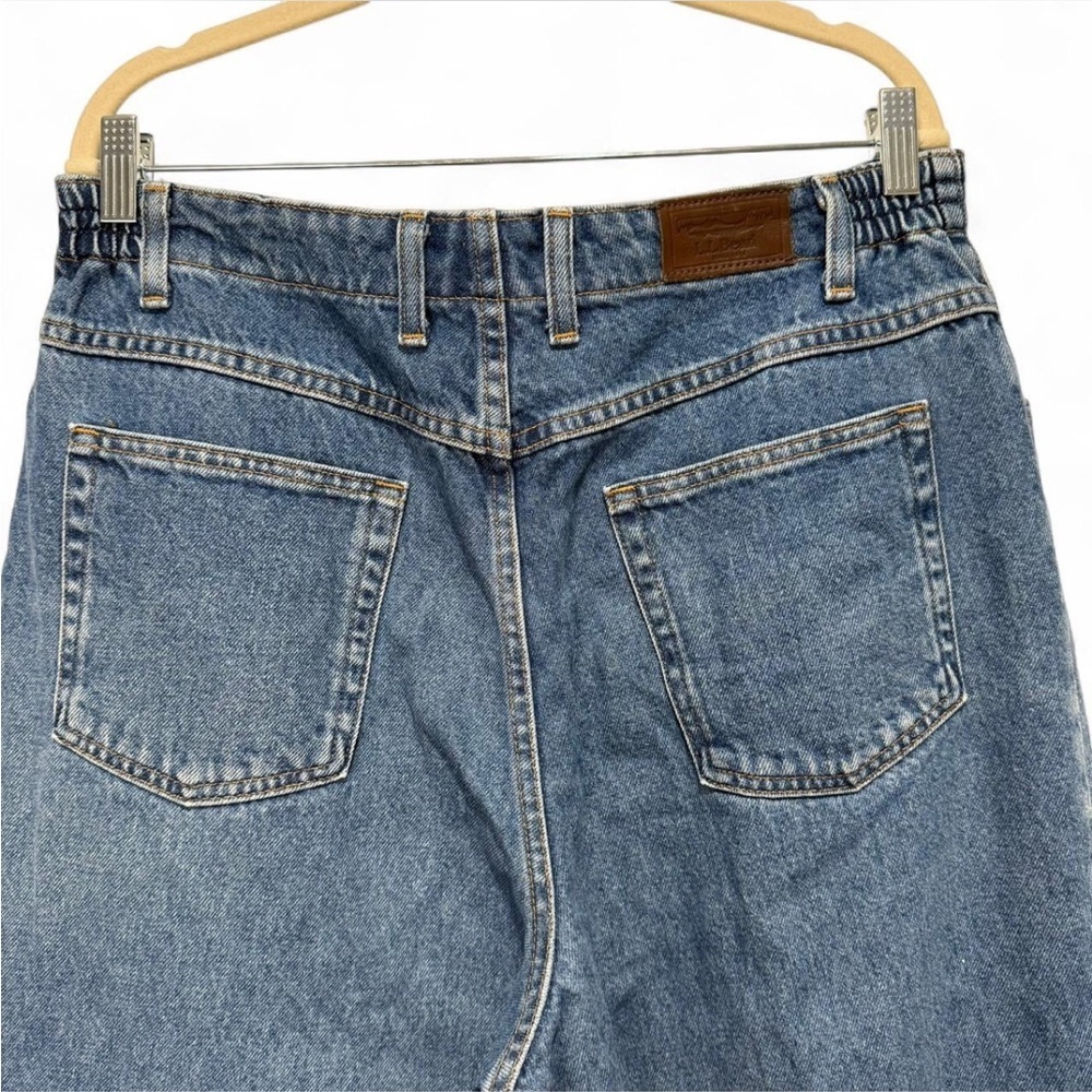 L.L. Bean Jeans Relaxed Straight Leg Comfort Waist, Plus Size 16, Y2K/Vintage - Picture 7 of 13